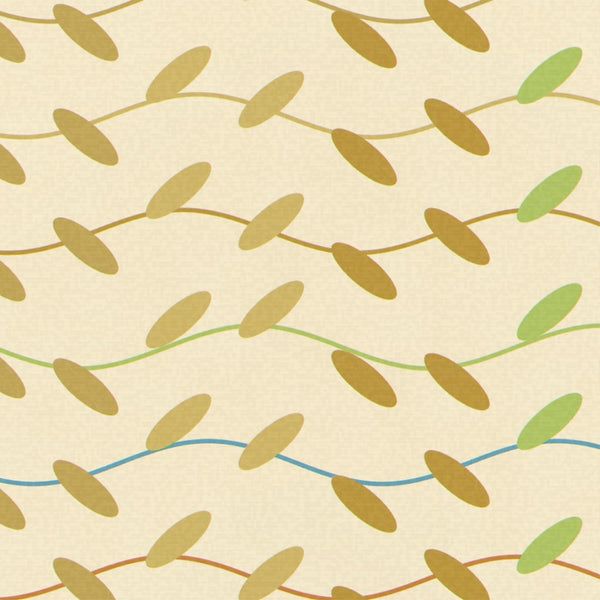 Saffron & Cream Ankara – Surface Pattern for Fabric Design