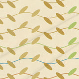 Saffron & Cream Ankara – Surface Pattern for Fabric Design — Cotton Fabric Swatch