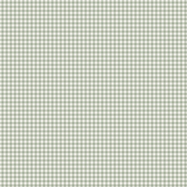 Sage & Terracotta Gingham Check – Seamless Pattern for Fabric & Wallpaper