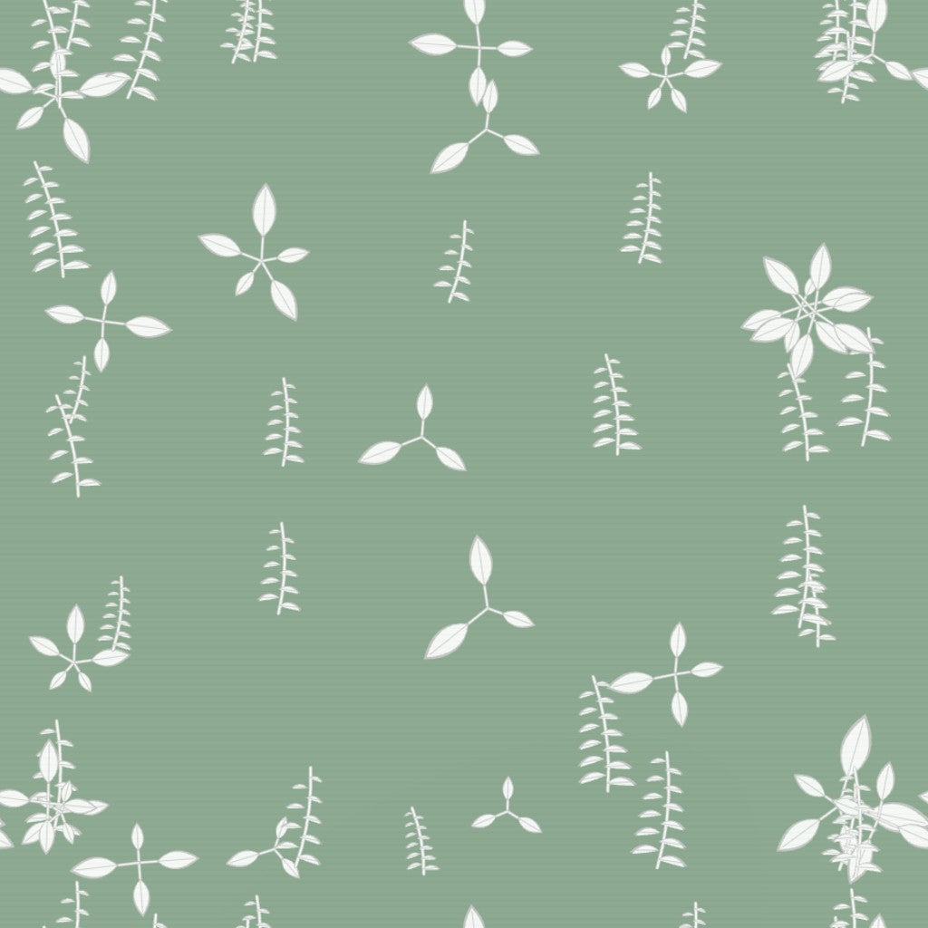 Sage Wash Botanical – Surface Pattern for Fabric Design