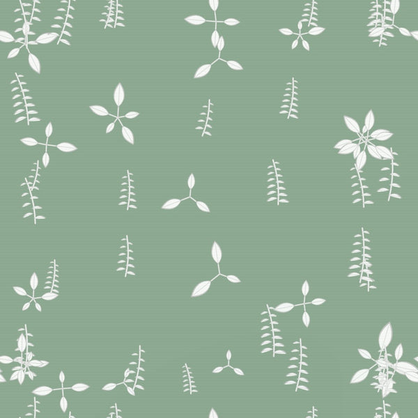Sage Wash Botanical – Surface Pattern for Fabric Design