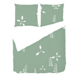 Sage Wash Botanical – Surface Pattern for Fabric Design — Duvet & Pillows