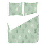 Sage Wash Ikat Weave – Fabric Repeat Pattern Digital Download — Duvet & Pillows