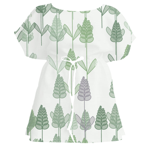 Sage Wash Ombré Gradient – Surface Pattern for Fabric Design — Women's Dress