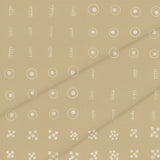 Sand Dune Adire – Surface Pattern for Fabric Design — Cotton Fabric Swatch