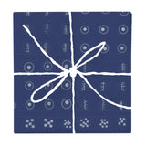 Sapphire Ink Adire – Surface Pattern for Fabric Design — Wrapped Gift Box