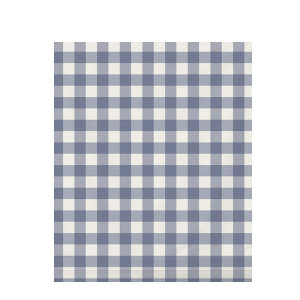 Sapphire Ink Gingham Check – Fabric Repeat Pattern Digital Download — Draped Fabric on Shiplap