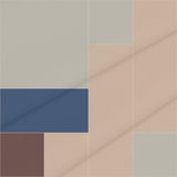 Sashiko Indigo Color Block – Surface Pattern for Fabric Design — Cotton Fabric Swatch