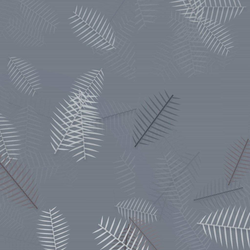 Sashiko Indigo Tropical – Surface Pattern for Fabric Design