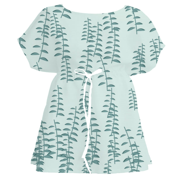 Seafoam Wash Botanical – Seamless Pattern for Fabric & Wallpaper — Women's Dress