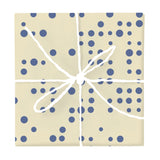 Shibori Indigo Polka Dot – Seamless Pattern for Fabric & Wallpaper — Wrapped Gift Box