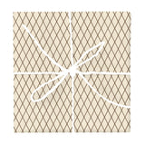 Shweshwe Brown Geometric – Fabric Repeat Pattern Digital Download — Wrapped Gift Box