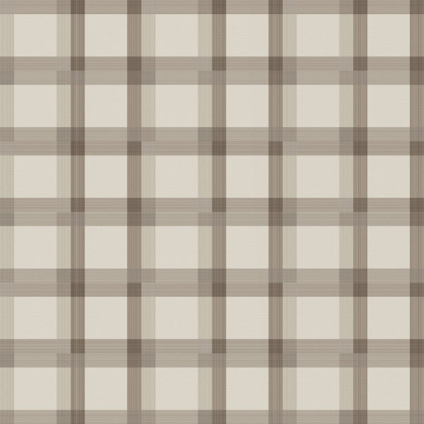 Shweshwe Brown Tartan Plaid – Surface Pattern for Fabric Design