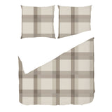 Shweshwe Brown Tartan Plaid – Surface Pattern for Fabric Design — Duvet & Pillows