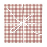 Shweshwe Red Gingham Check – Fabric Repeat Pattern Digital Download — Wrapped Gift Box
