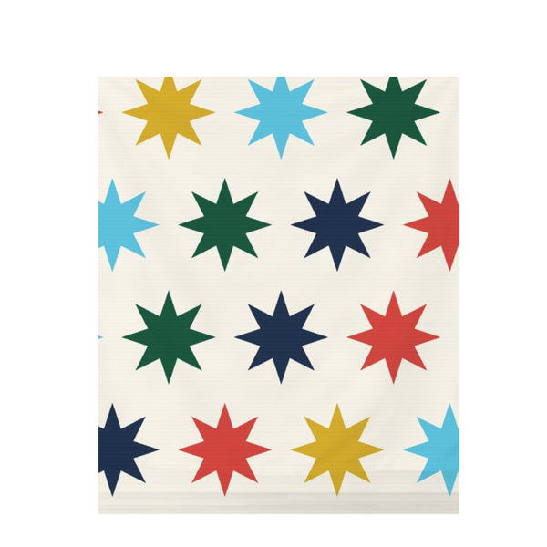 Signal Flag Moroccan Tile – Fabric Repeat Pattern Digital Download — Draped Fabric on Shiplap