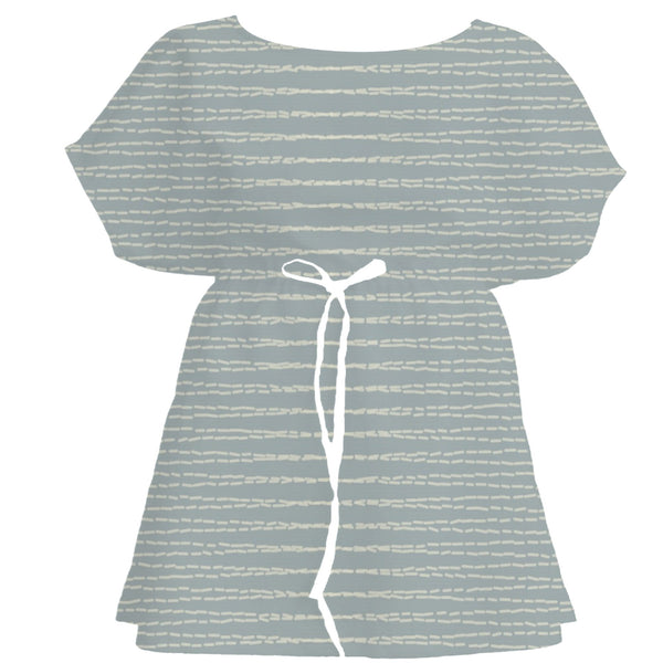 Soft Pastel Adire – Seamless Pattern for Fabric & Wallpaper — Women's Dress