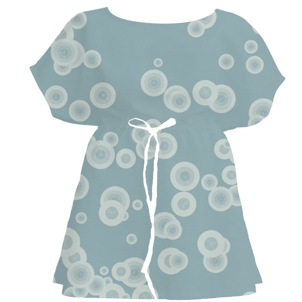 Soft Pastel Adire – Seamless Pattern for Fabric & Wallpaper — Women's Dress