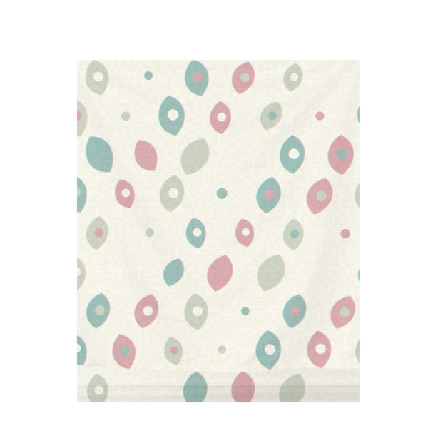 Soft Pastel Ankara – Surface Pattern for Fabric Design — Draped Fabric on Shiplap