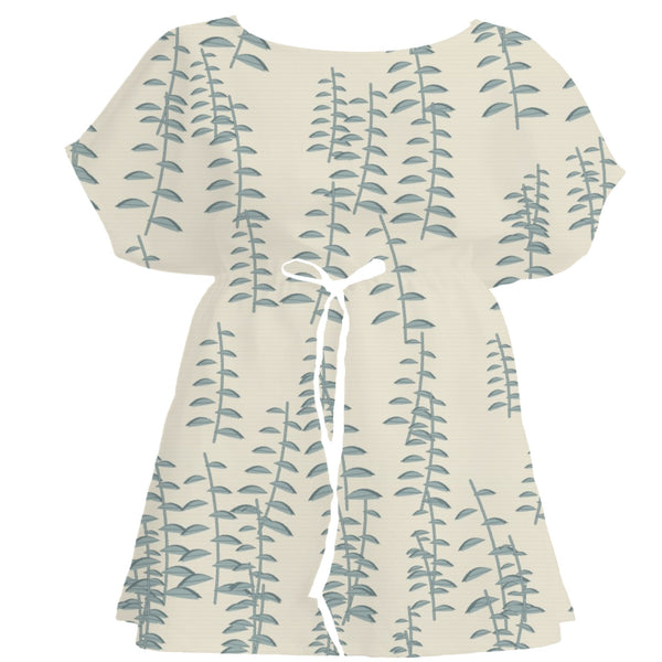 Soft Pastel Botanical – Seamless Pattern for Fabric & Wallpaper — Women's Dress