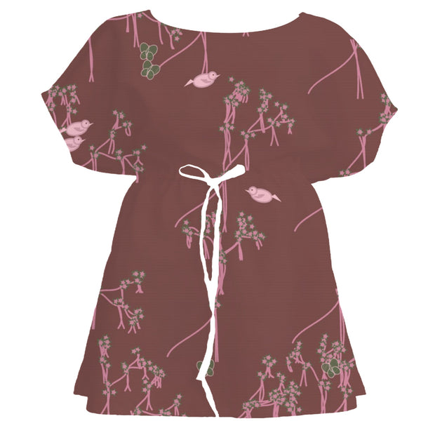 Soft Pastel Chinoiserie – Seamless Pattern for Fabric & Wallpaper — Women's Dress
