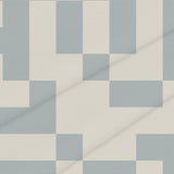 Soft Pastel Geometric – Seamless Pattern for Fabric & Wallpaper — Cotton Fabric Swatch