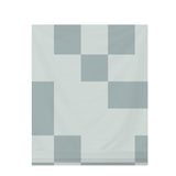Soft Pastel Geometric – Seamless Pattern for Fabric & Wallpaper — Draped Fabric on Shiplap