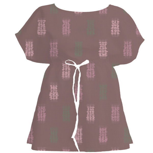 Soft Pastel Ikat Weave – Seamless Pattern for Fabric & Wallpaper — Women's Dress