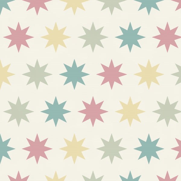 Soft Pastel Moroccan Tile – Surface Pattern for Fabric Design