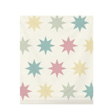 Soft Pastel Moroccan Tile – Surface Pattern for Fabric Design — Draped Fabric on Shiplap