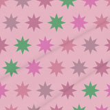 Soft Pastel Moroccan Tile – Surface Pattern for Fabric Design — Cotton Fabric Swatch