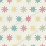 Soft Pastel Moroccan Tile – Surface Pattern for Fabric Design — Cotton Fabric Swatch