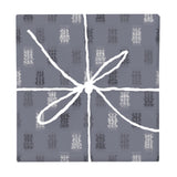 Storm Cloud Ikat Weave – Fabric Repeat Pattern Digital Download — Wrapped Gift Box