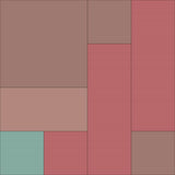 Terracotta Blush Color Block – Surface Pattern for Fabric Design