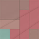 Terracotta Blush Color Block – Surface Pattern for Fabric Design — Cotton Fabric Swatch