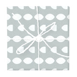 Transformative Teal Jacquard Weave – Fabric Repeat Pattern Digital Download — Wrapped Gift Box