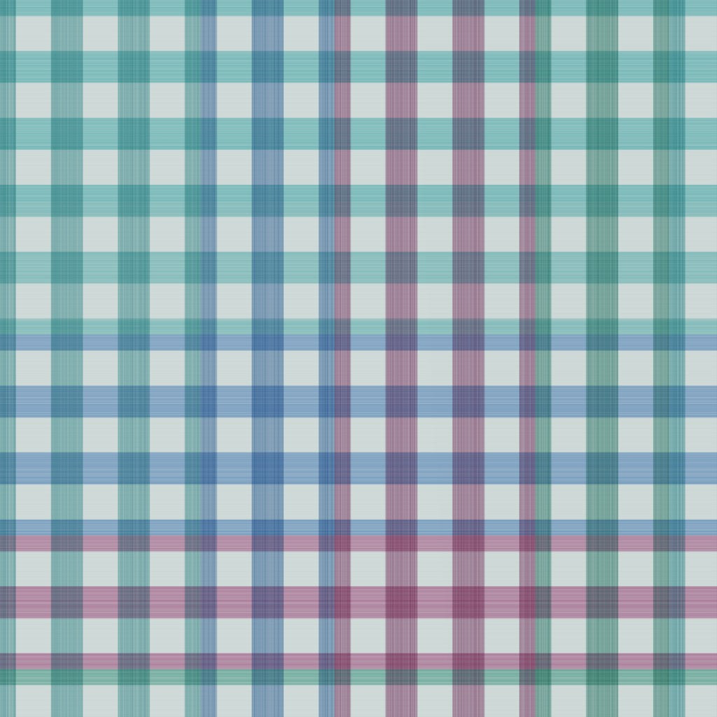 Transformative Teal Tartan Plaid – Surface Pattern for Fabric Design