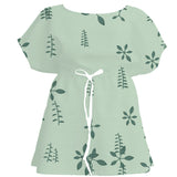 Tropical Botanical – Fabric Repeat Pattern Digital Download — Women's Dress