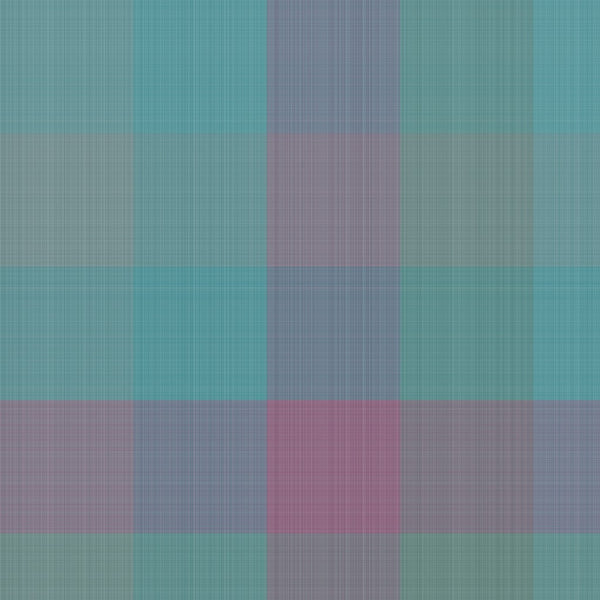 Turquoise Depths Tartan Plaid – Surface Pattern for Fabric Design