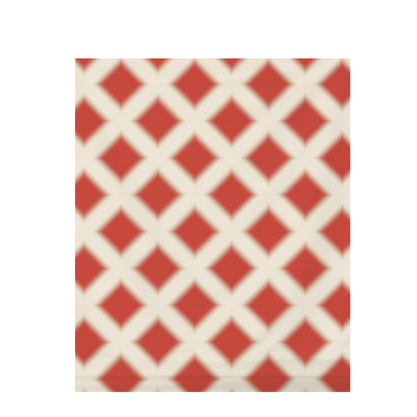 Vermillion & Sienna Adire Tie-dye – Surface Pattern for Fabric Design — Draped Fabric on Shiplap