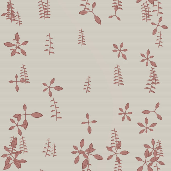 Vermillion & Sienna Botanical – Fabric Repeat Pattern Digital Download