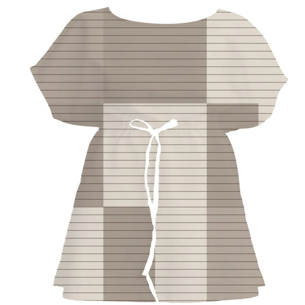 Warm Cocoa Geometric – Seamless Pattern for Fabric & Wallpaper — Women's Dress