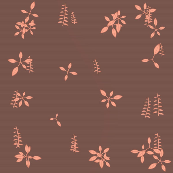 Warm Earth Botanical – Surface Pattern for Fabric Design