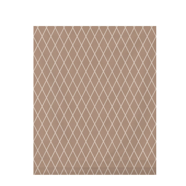 Warm Earth Geometric – Fabric Repeat Pattern Digital Download — Draped Fabric on Shiplap