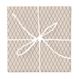 Warm Earth Geometric – Fabric Repeat Pattern Digital Download — Wrapped Gift Box