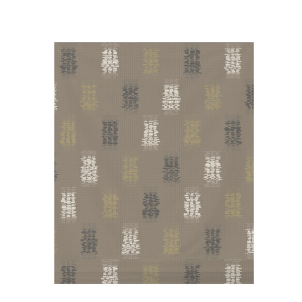 Warm Earth Ikat Weave – Fabric Repeat Pattern Digital Download — Draped Fabric on Shiplap