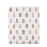 Warm Earth Ikat Weave – Fabric Repeat Pattern Digital Download — Draped Fabric on Shiplap