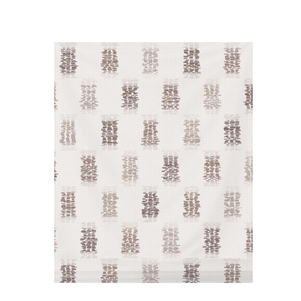 Warm Earth Ikat Weave – Fabric Repeat Pattern Digital Download — Draped Fabric on Shiplap