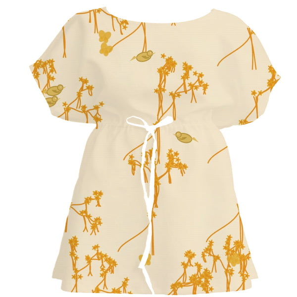 Warm Sunset Chinoiserie – Seamless Pattern for Fabric & Wallpaper — Women's Dress