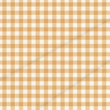 Warm Sunset Gingham Check – Fabric Repeat Pattern Digital Download — Cotton Fabric Swatch